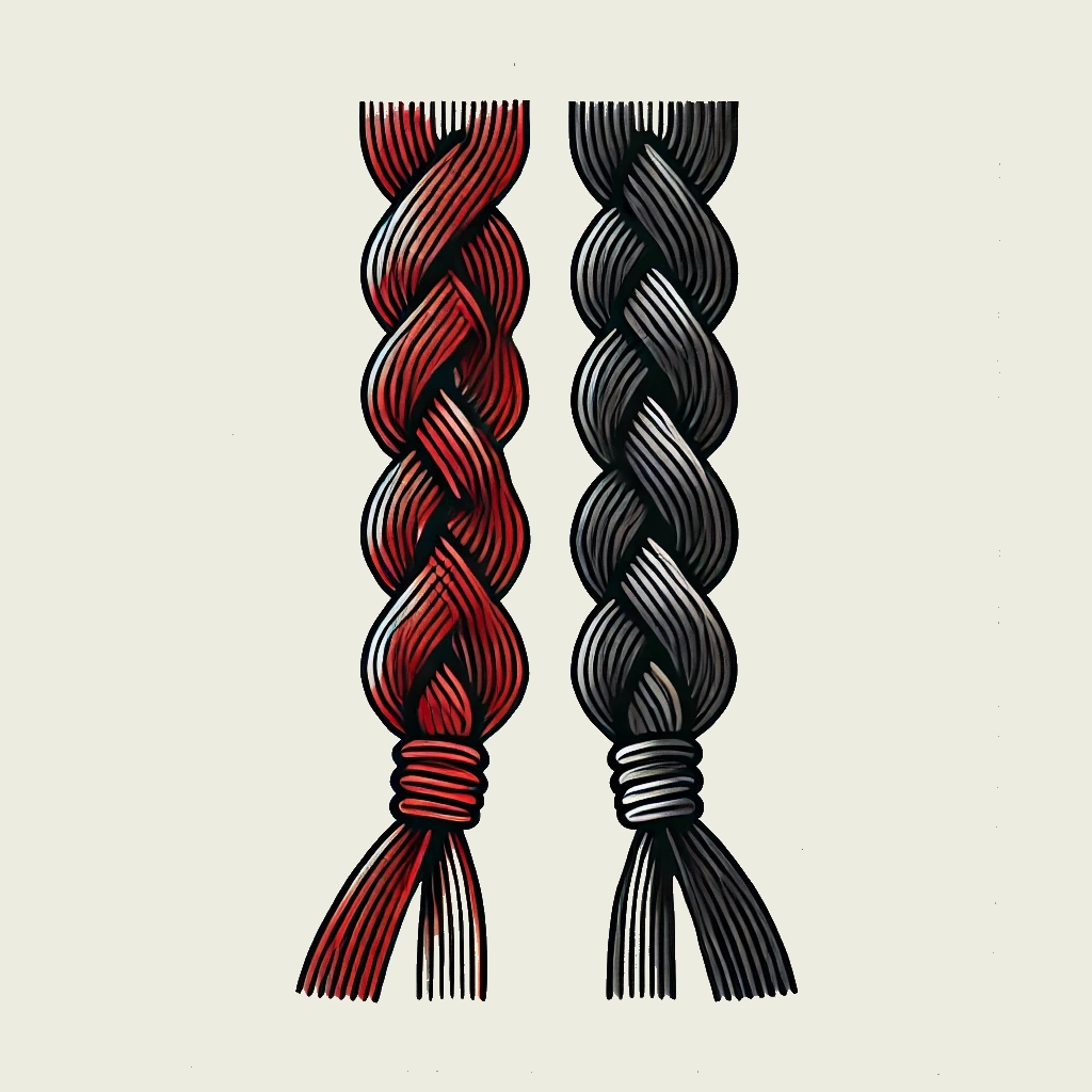 Braiding events in public spaces
